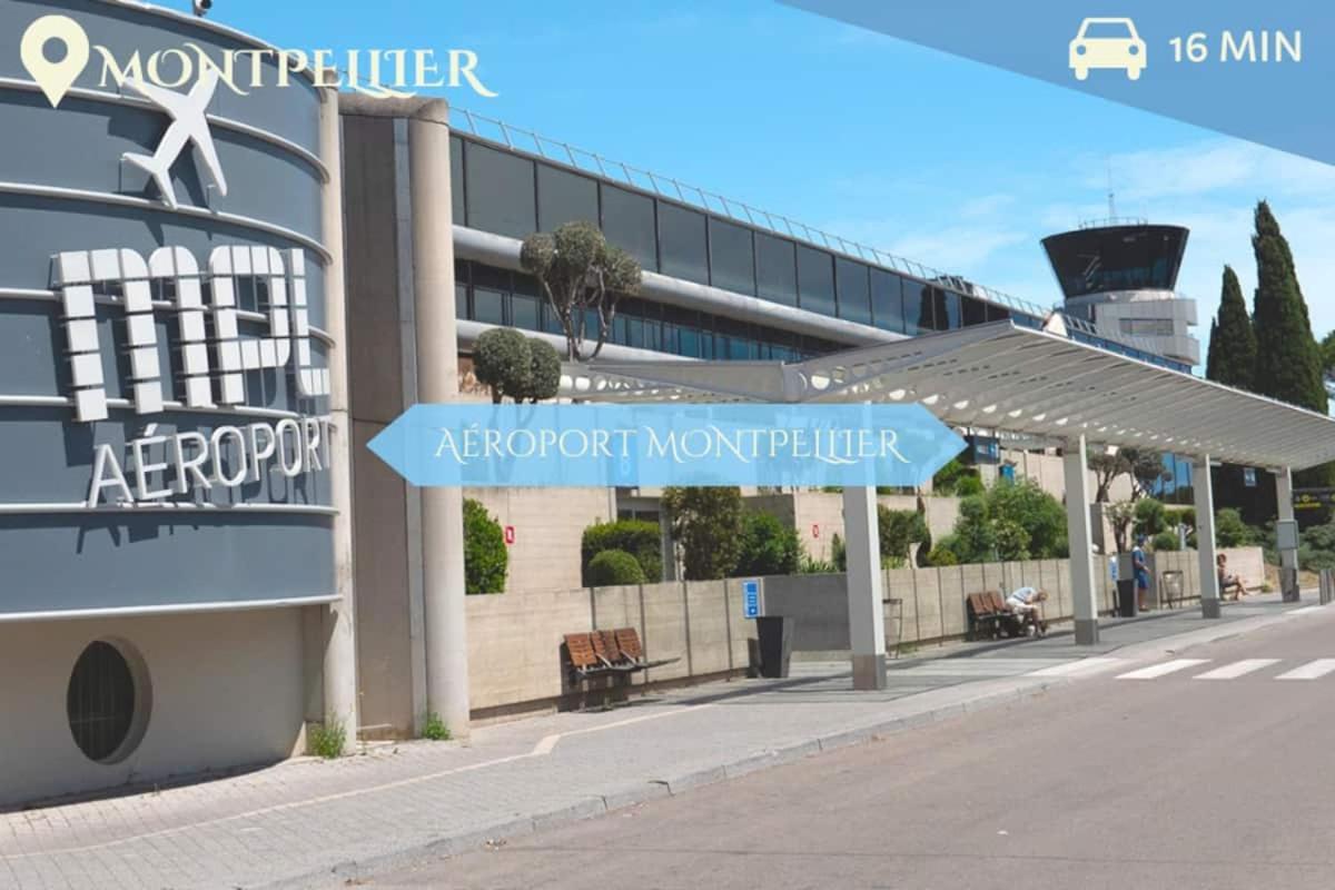 063 - Studio Didion, Centre Gare St Roch, Clim, Balcon,4Pers Монпелье Экстерьер фото
