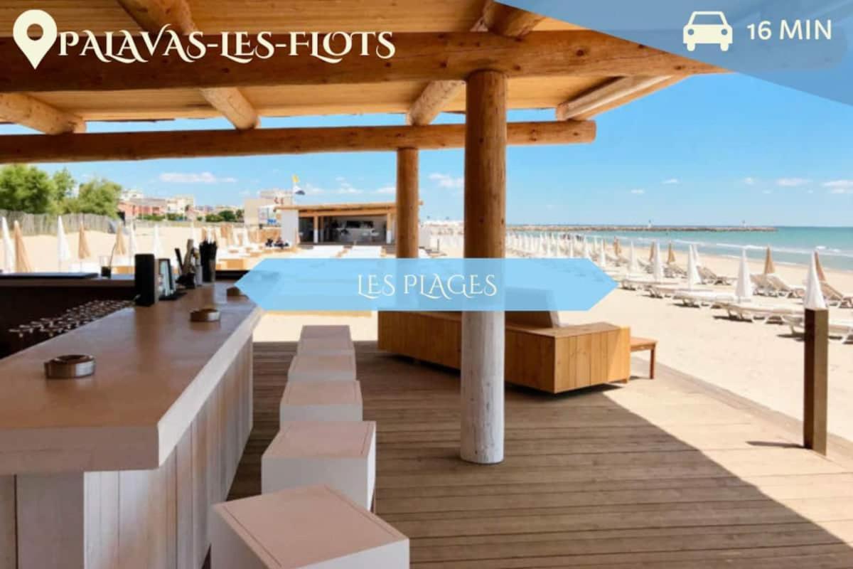 063 - Studio Didion, Centre Gare St Roch, Clim, Balcon,4Pers Монпелье Экстерьер фото
