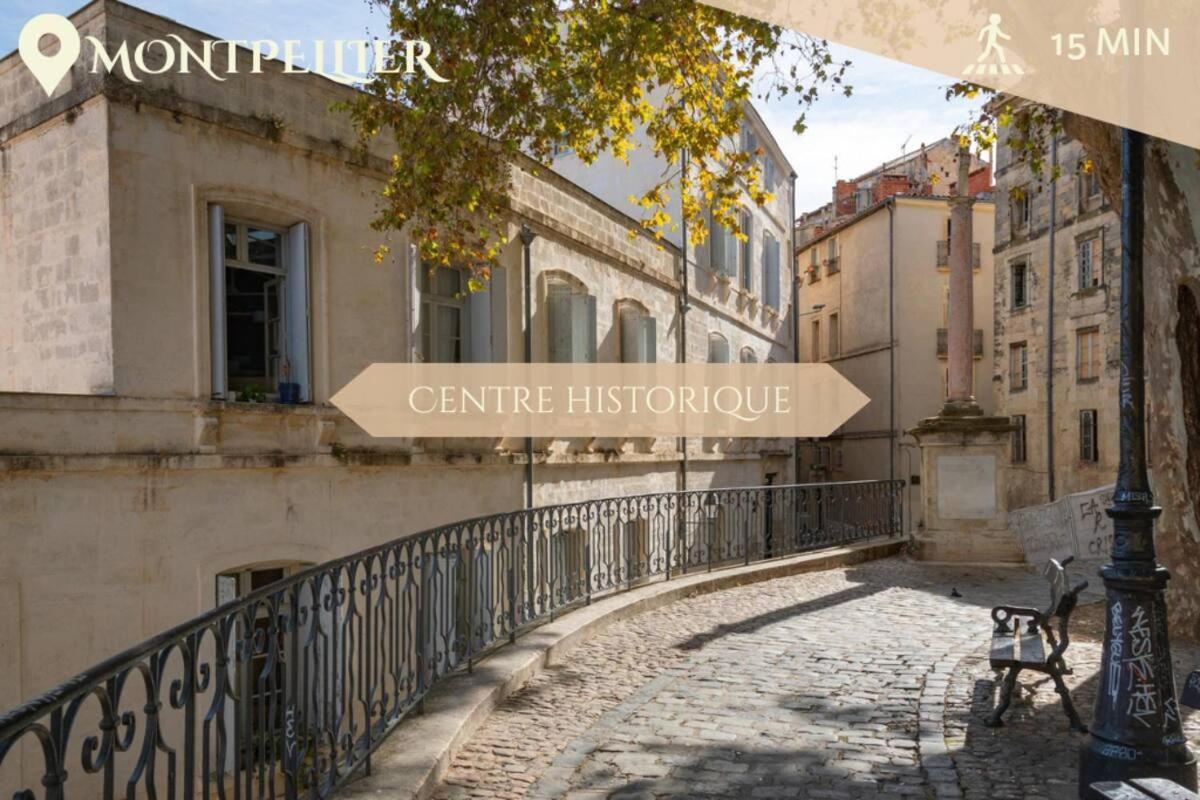 063 - Studio Didion, Centre Gare St Roch, Clim, Balcon,4Pers Монпелье Экстерьер фото